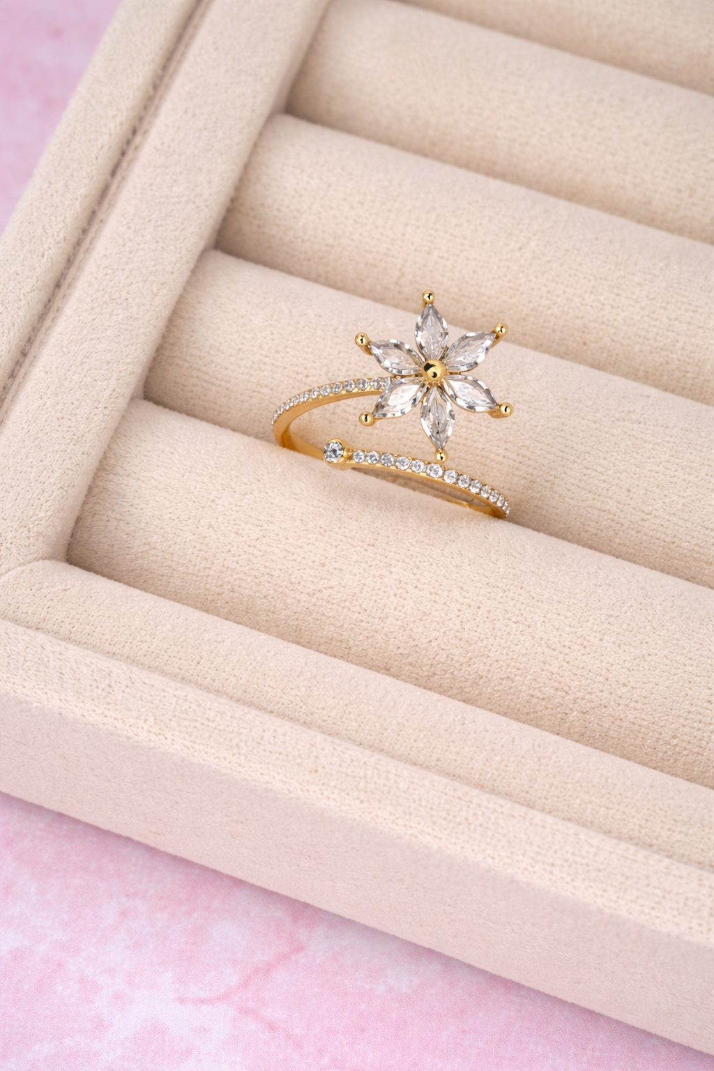 Bloom Ring- Stainless Steel