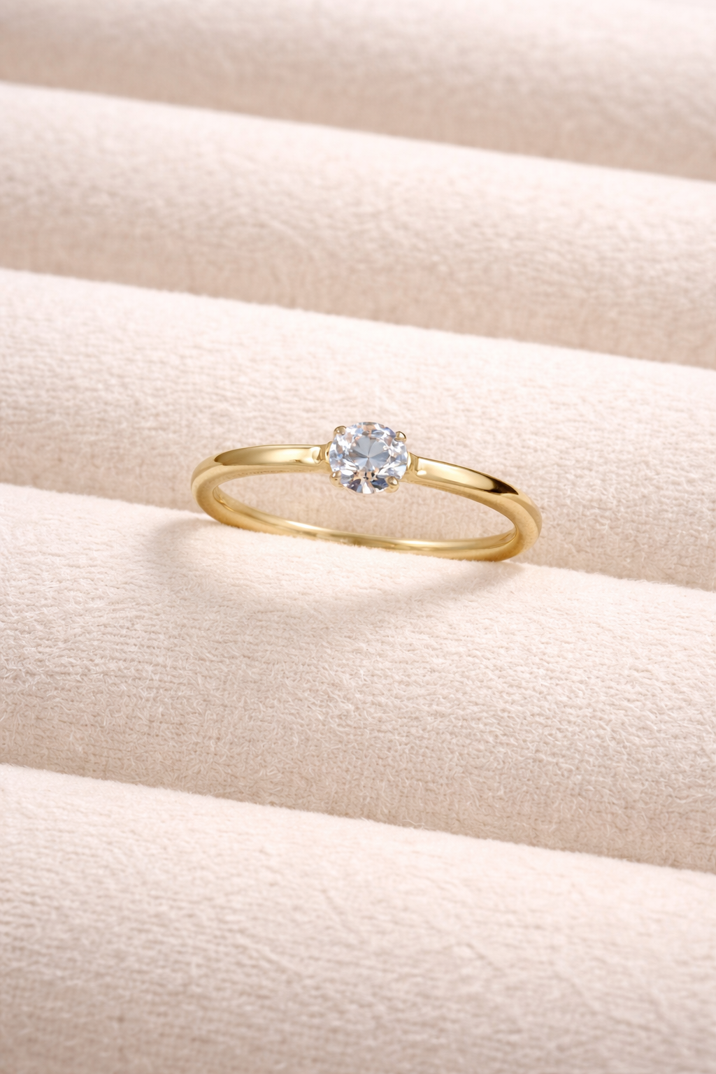 Eternal Solitaire Ring- Adjustable
