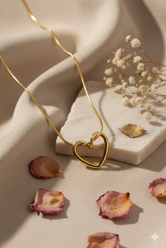 Love Frame Necklace - Anti-Tarnish Stainless Steel