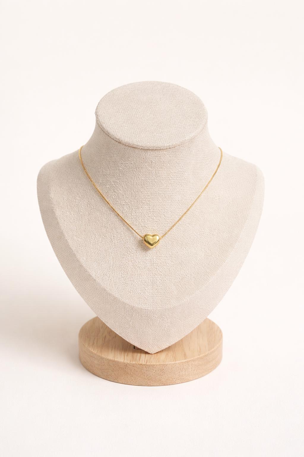 Bubble Heart Necklace - Anti-Tarnish Stainless Steel