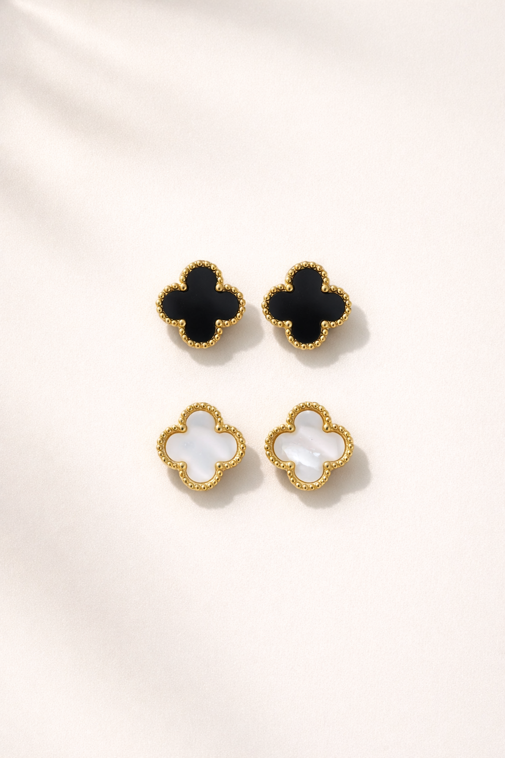 Lucky Clover Icon Studs