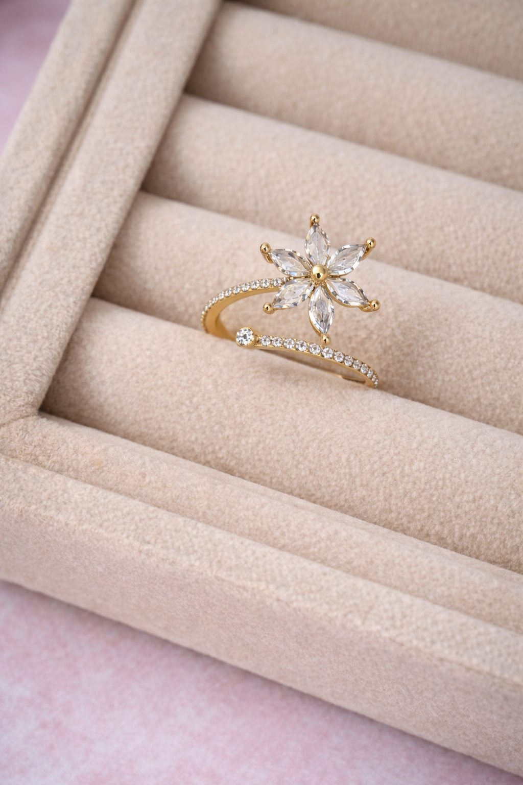 Bloom Ring- Stainless Steel