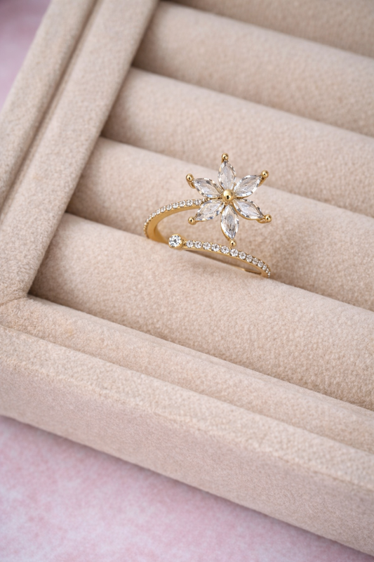 Bloom Ring- Stainless Steel